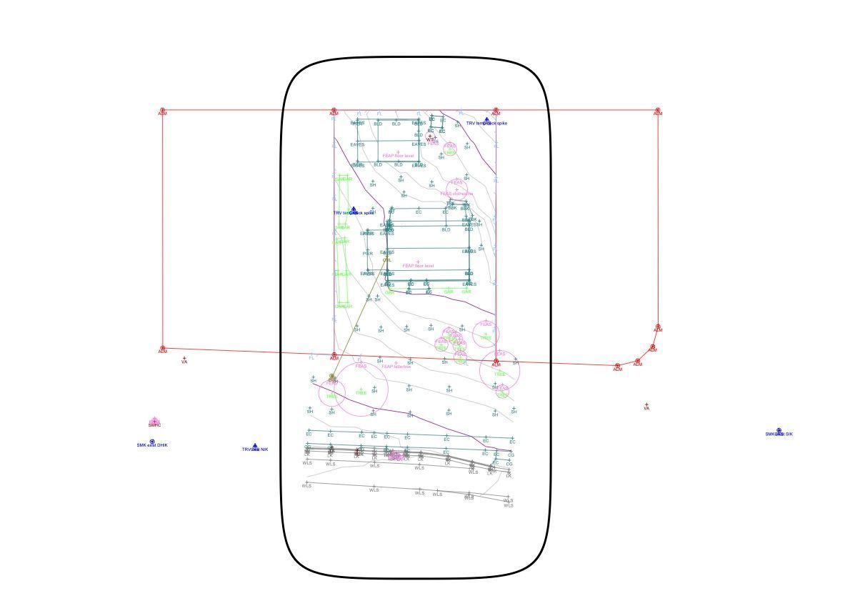 A Drawing of a Cell Phone With a Map on It — Coastal Surveying Group Pty Ltd in Baringa, QLD
