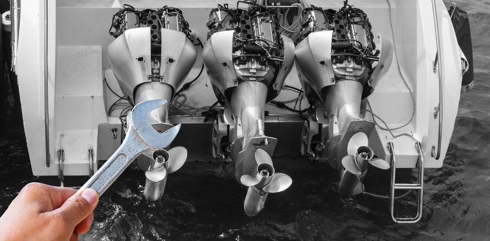 Boat Motors Needing Repair — Dyna Automotive in Paget, QLD