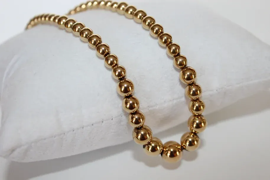 14kt Ball Necklace
