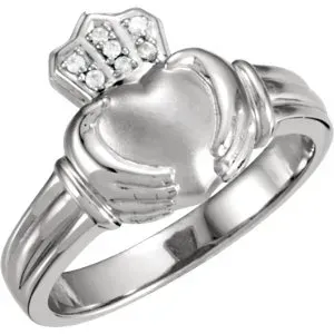 claddagh ring matte