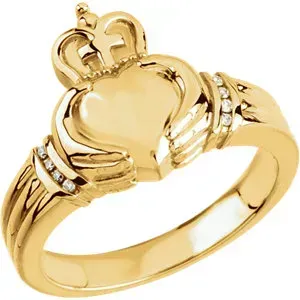 claddagh ring gold