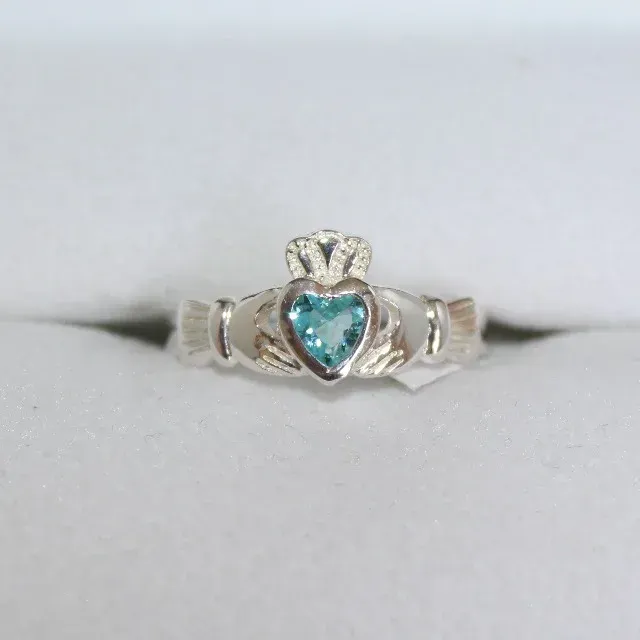 claddagh aquamarine