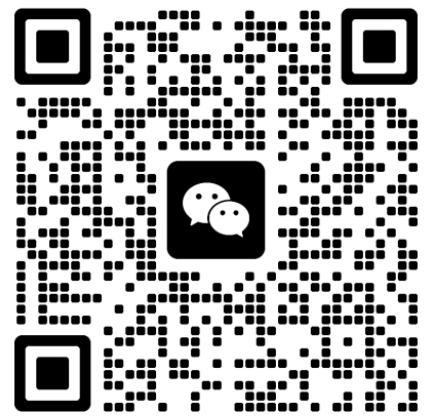 QR code with WeChat logo in the center.