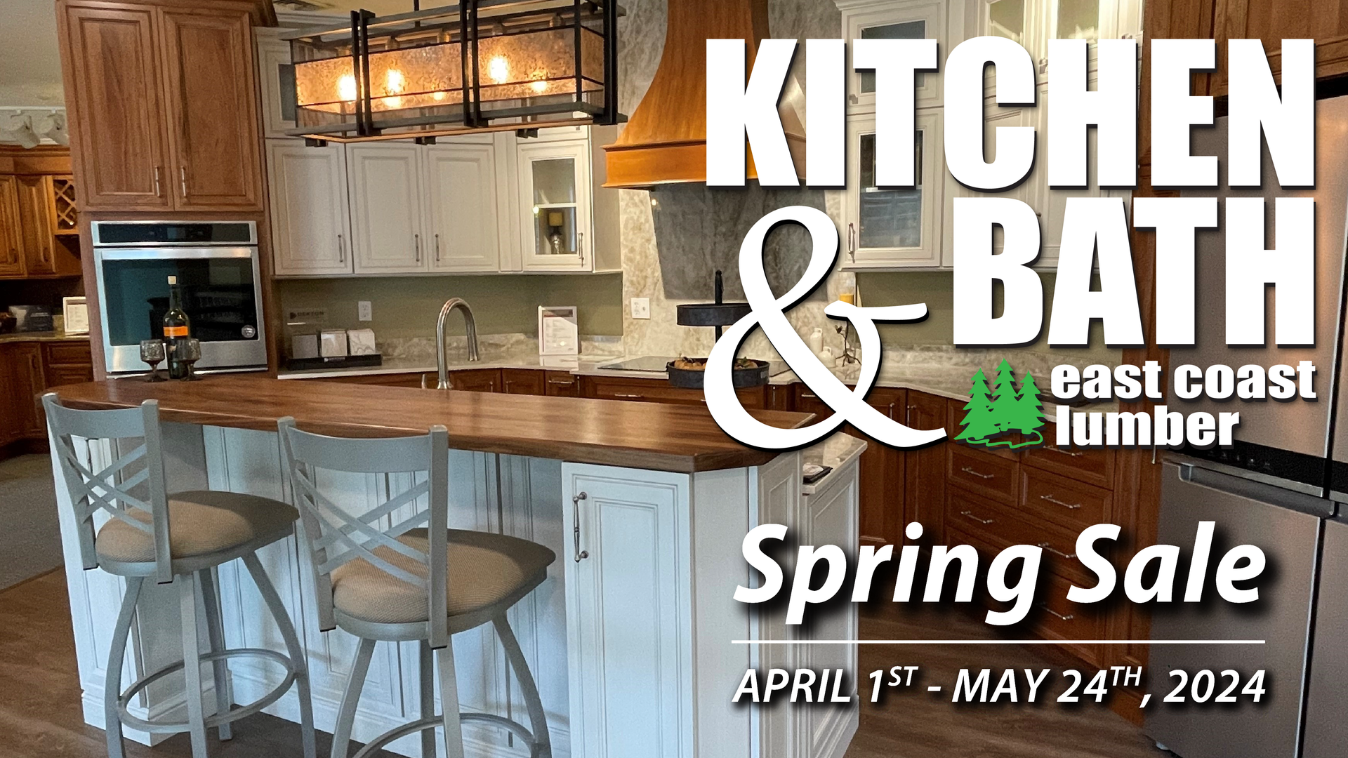 East Coast Lumber Kitchen and Bath Spring Sale