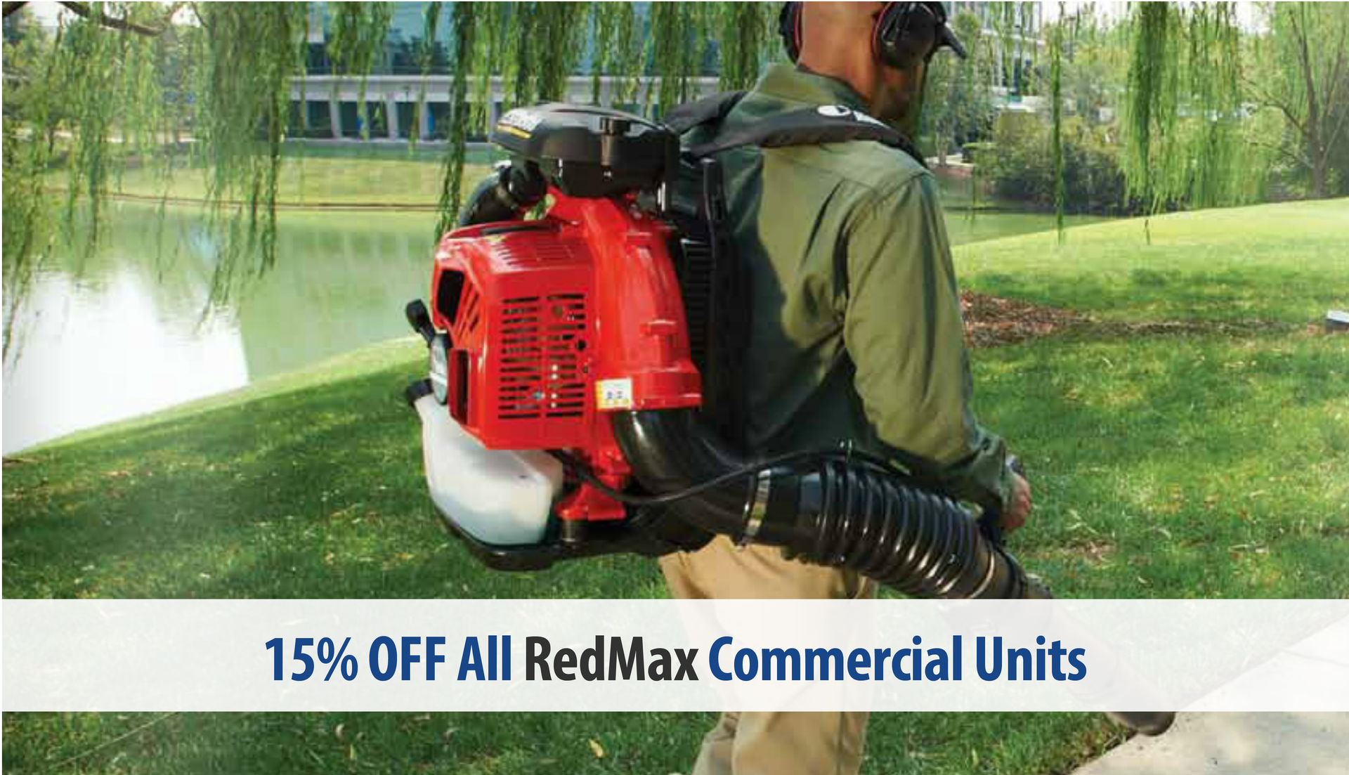 20% OFF All RedMax Commercial Equipment