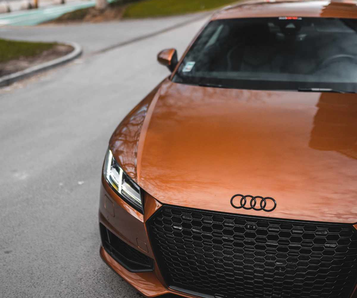bronze Audi  front end