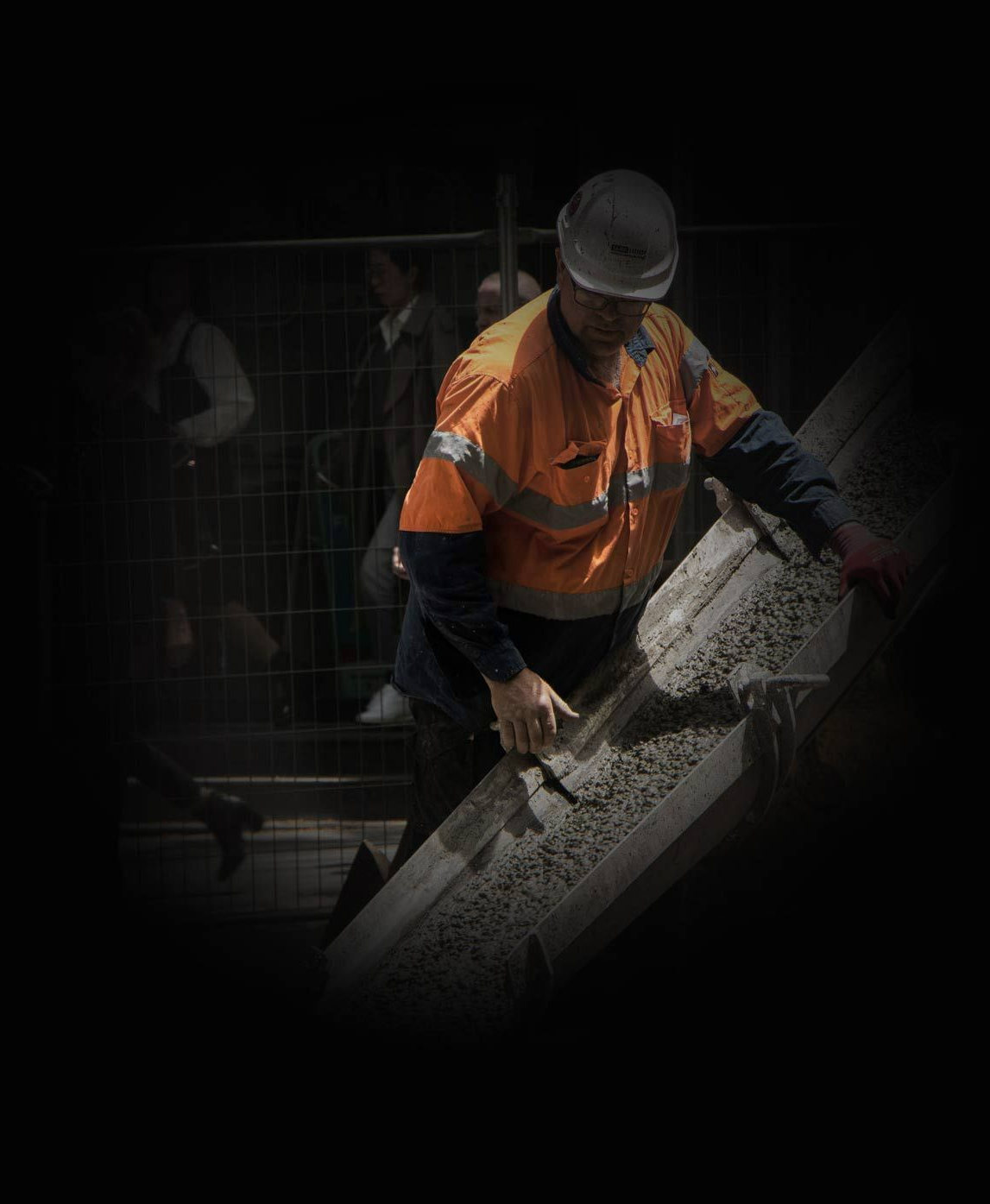 Lanson Partners team posing for a picture while sitting at a table