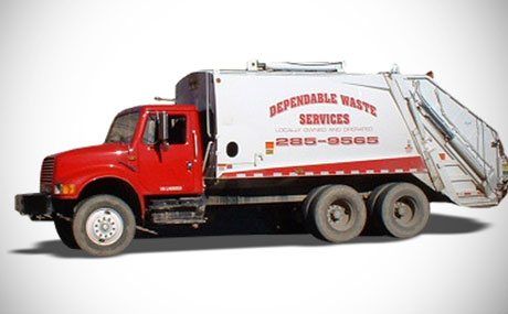 Trash Collection Truck | Parachute, CO | Dependable Waste Services