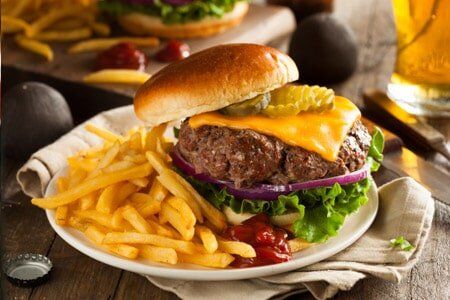 Burger With Fries — food in Ephraim, NJ