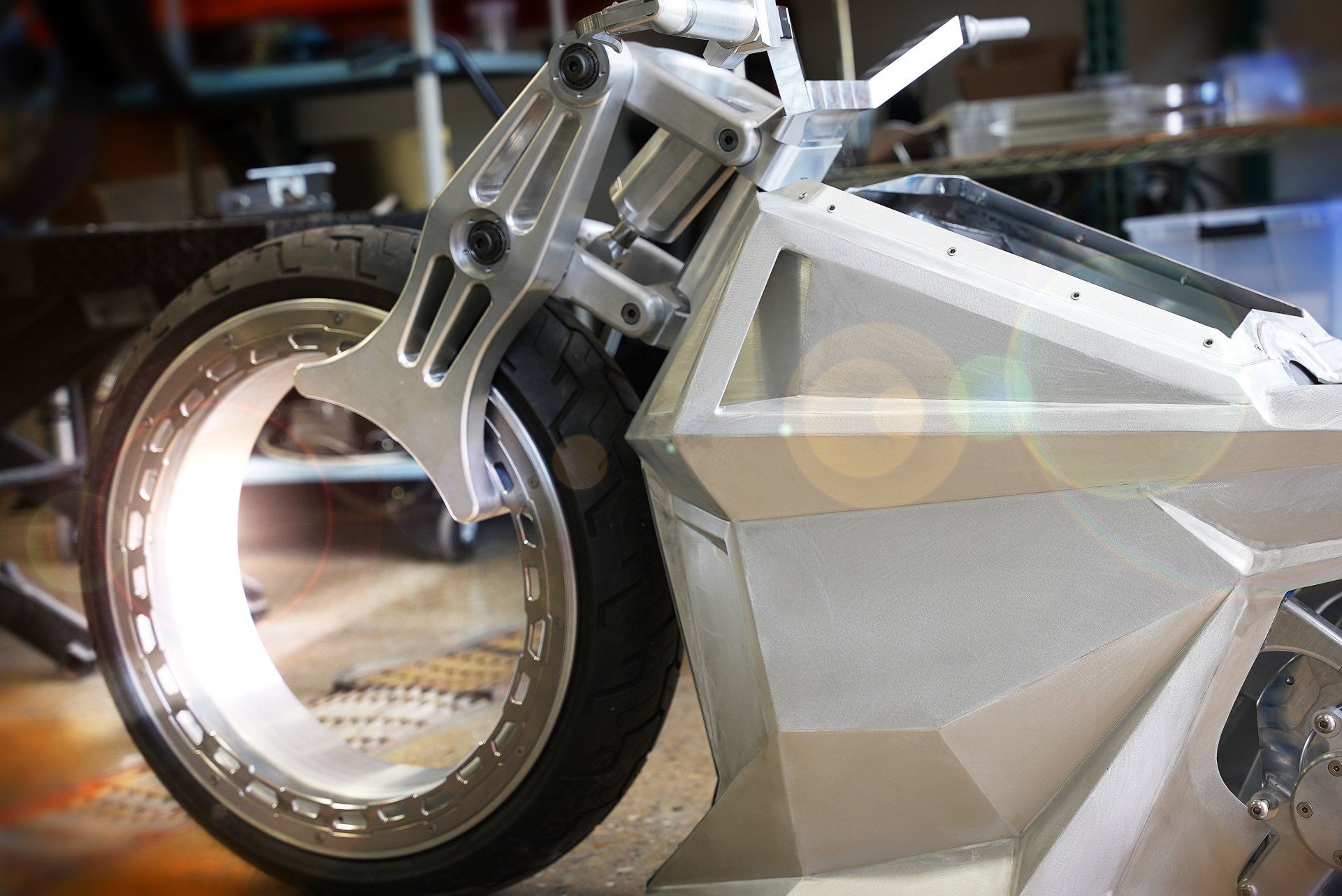 Ballistic Cycle Custom Motorcycle Photo By: Charles Slaughter