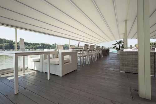 tenda da sole per spazio esterno