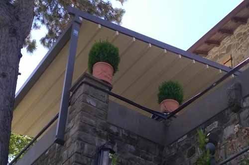 pergolato per balcone