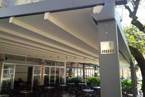 esempio di pergolato