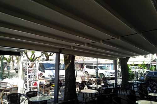 pergolato dettaglio interno