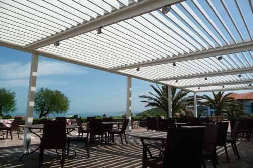 tenda bioclimatica per esterno