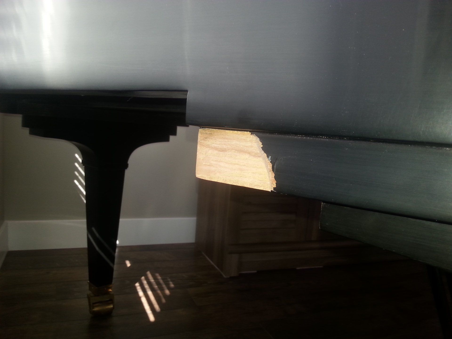 After Edge Piano - Grove, UT - Call's Furniture Restoration