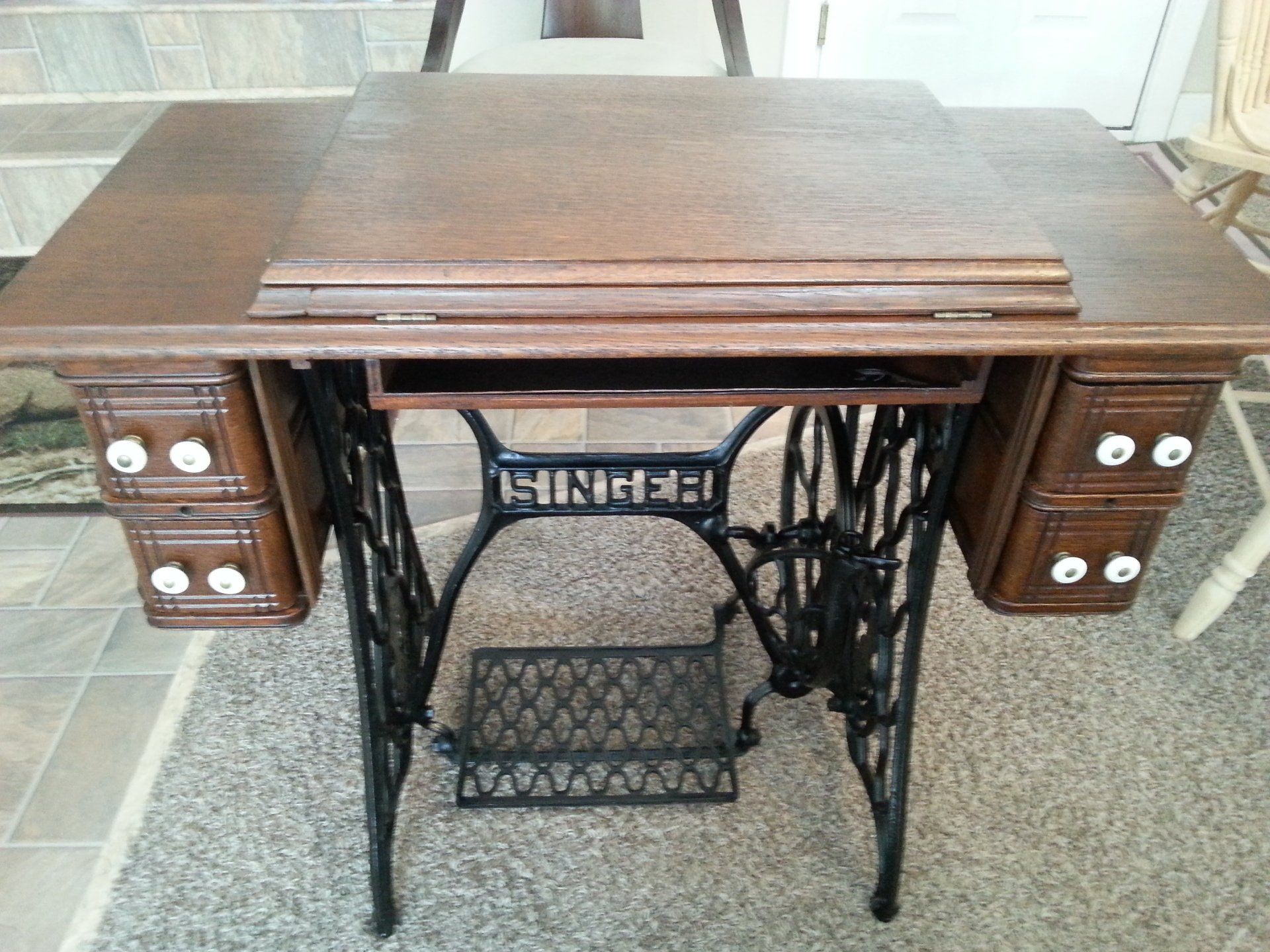 Sewing Machine Antique - Grove, UT - Call's Furniture Restoration
