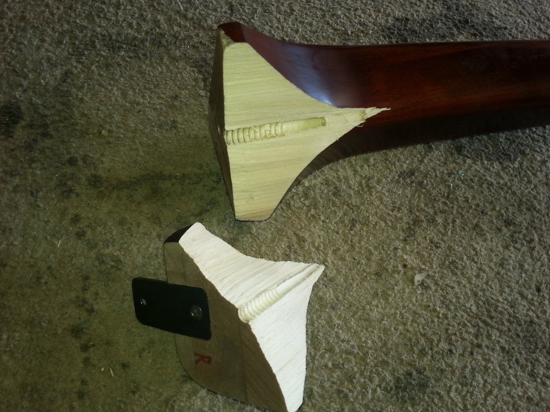 Piece Of  Piano Leg - Grove, UT - Call's Furniture Restoration