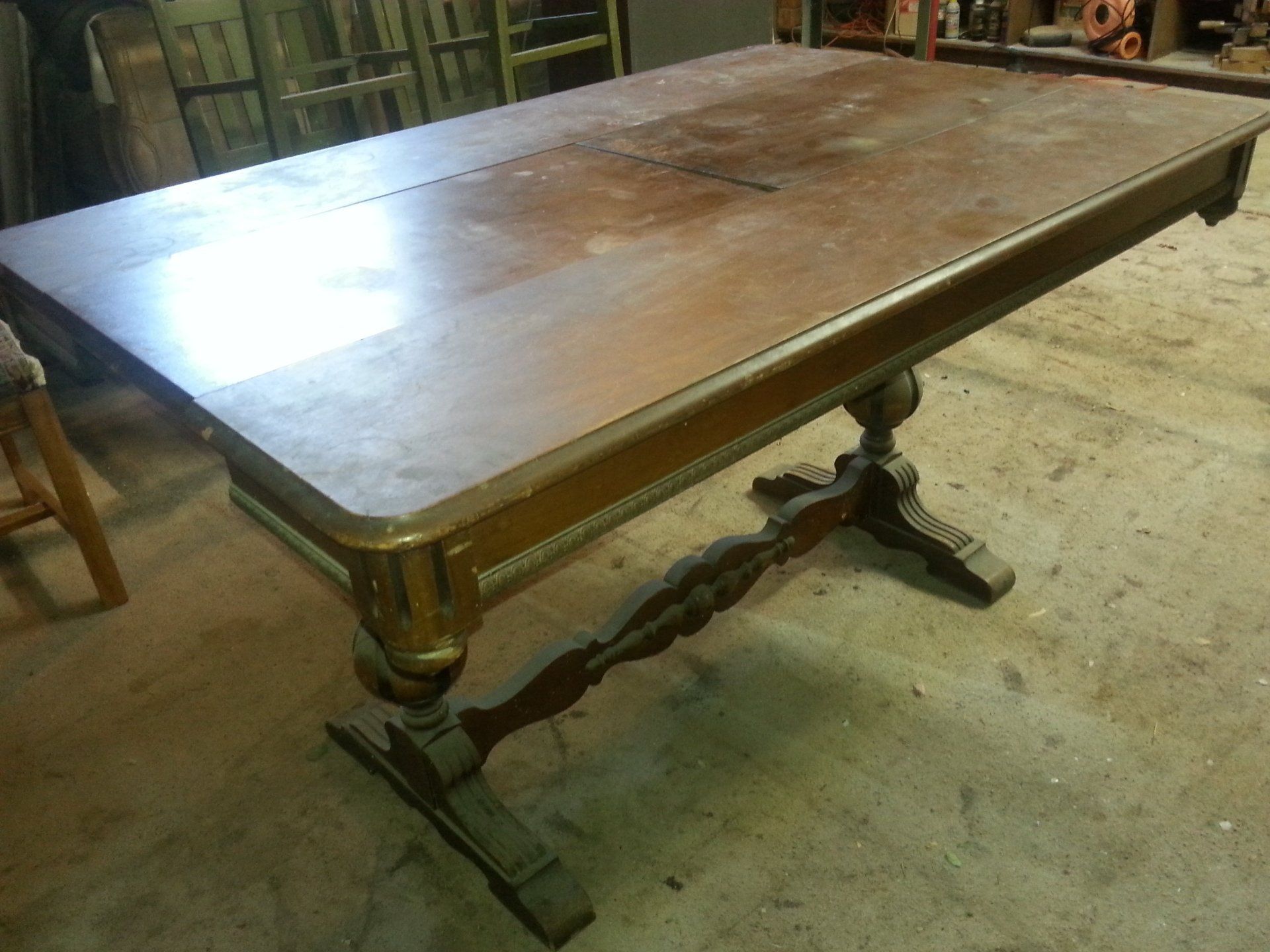 Before Table - Grove, UT - Call's Furniture Restoration