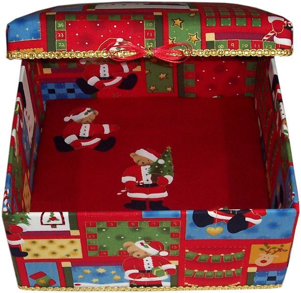 Christmas Bears Keepsake Box