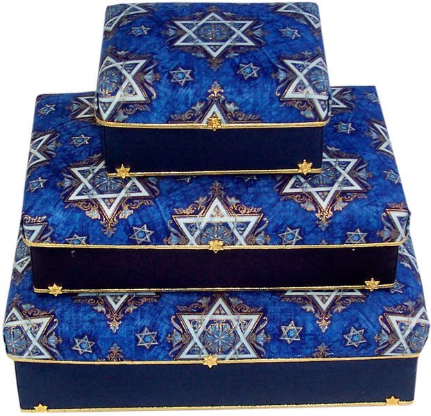 Elegant Star of David Gift Box