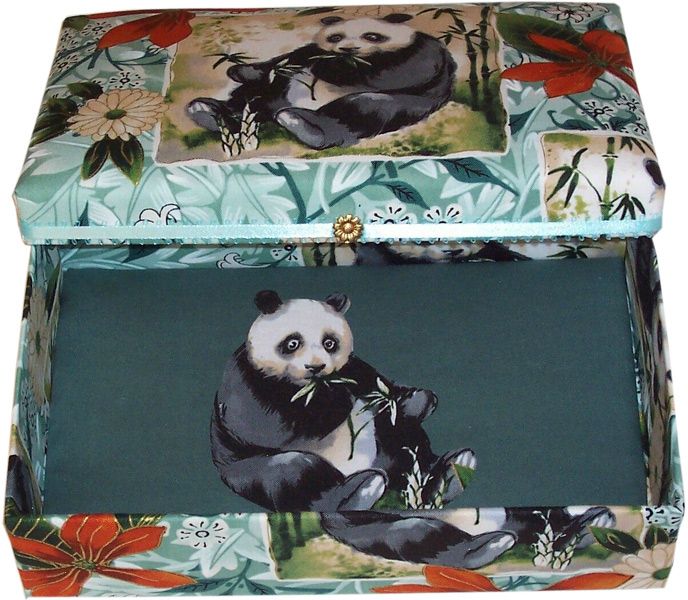 Giant Panda Bears Gift Box