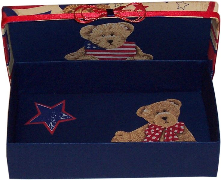 Patriotic Bear Gift Box