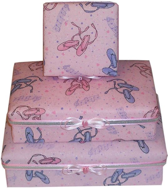 Pink Ballet Slippers Gift Box