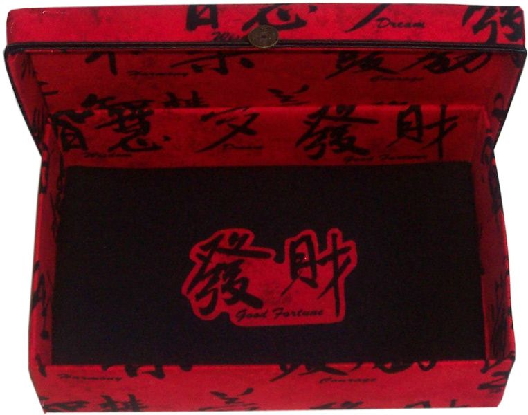 Chinese Words and Symbols Gift Box