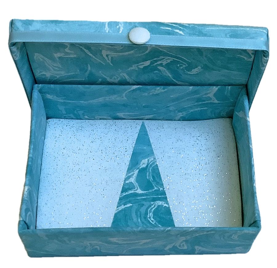 Azure Sea Waves Gift Box