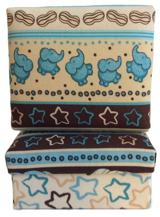 Baby Elephants on Parade Gift Box