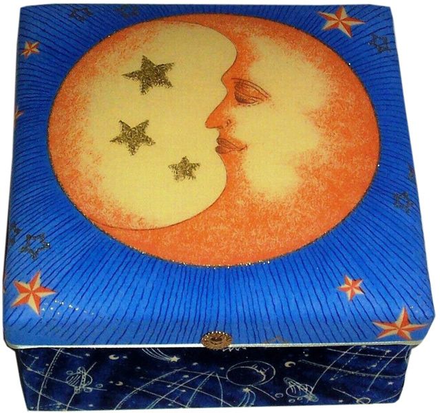 Blue Moon Keepsake Box