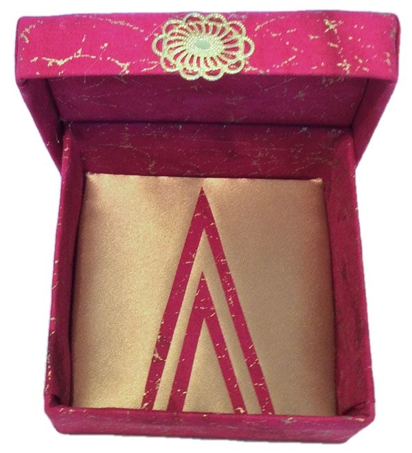 Bright Fuchsia Batik Gift Box