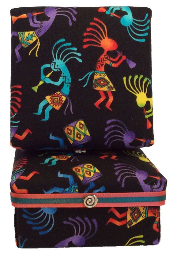 Bright Kokopelli Gift Box
