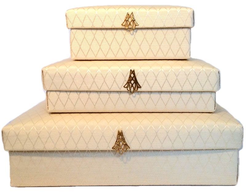 Cream Upholstery Gift Box
