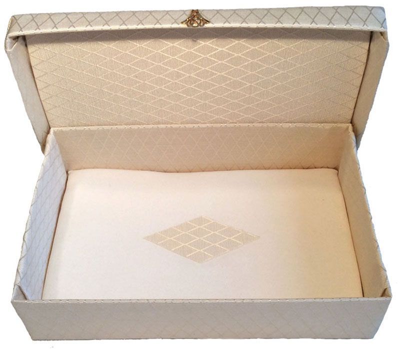 Cream Upholstery Gift Box