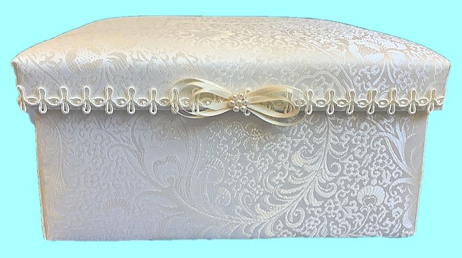 White Bridal Keepsake Box