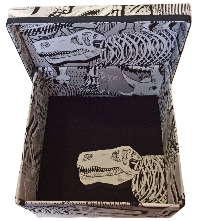 Dinosaur Bones Keepsake Box