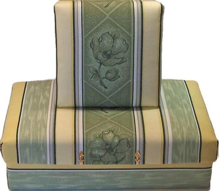 Green and Yellow Floral Gift Box