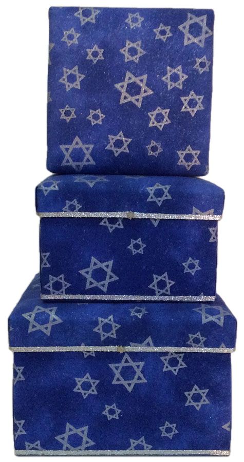 Star of David Keepsake Boxes