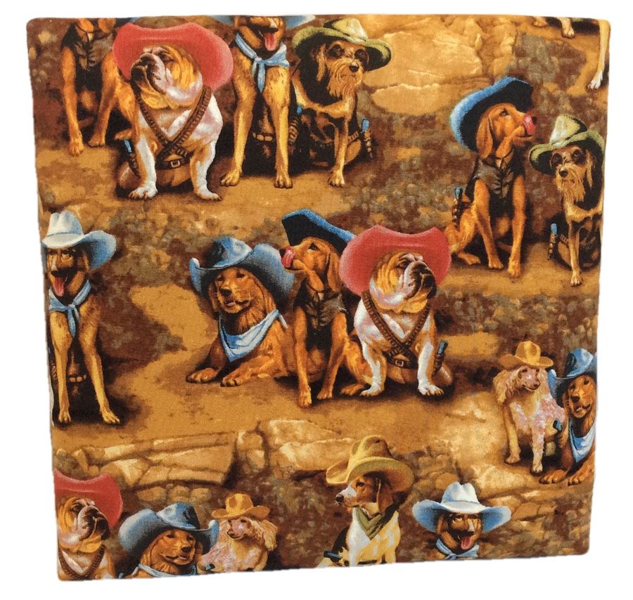 Western Dogs Keepsake Box