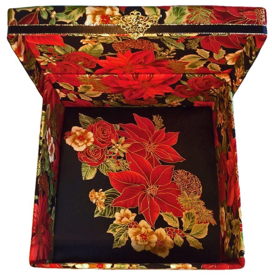 Magnificent Poinsettias Keepsake Gift Box