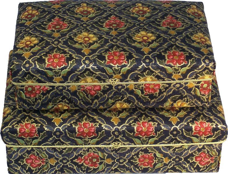 Midnight Blue French Provincial Floral Gift Box