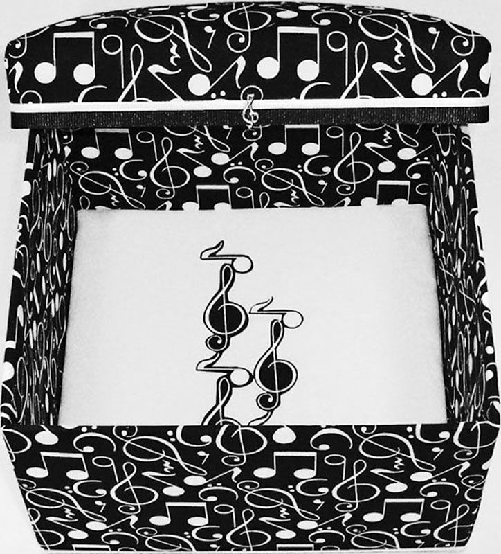 Music is Everywhere Keepsake Box