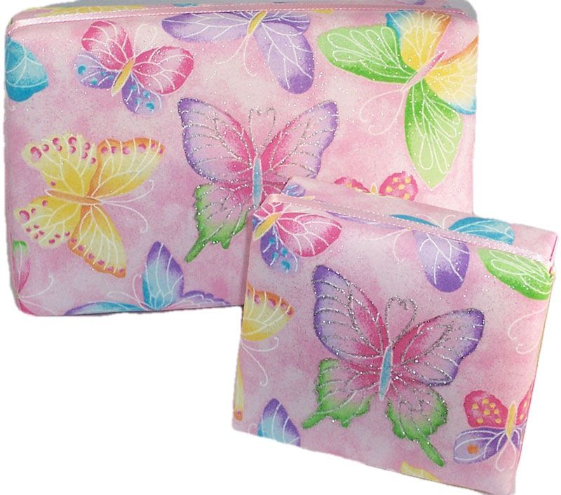 Pink Sparkle Butterfly Gift Box