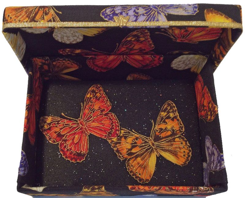 Rust Butterfly Gift Box