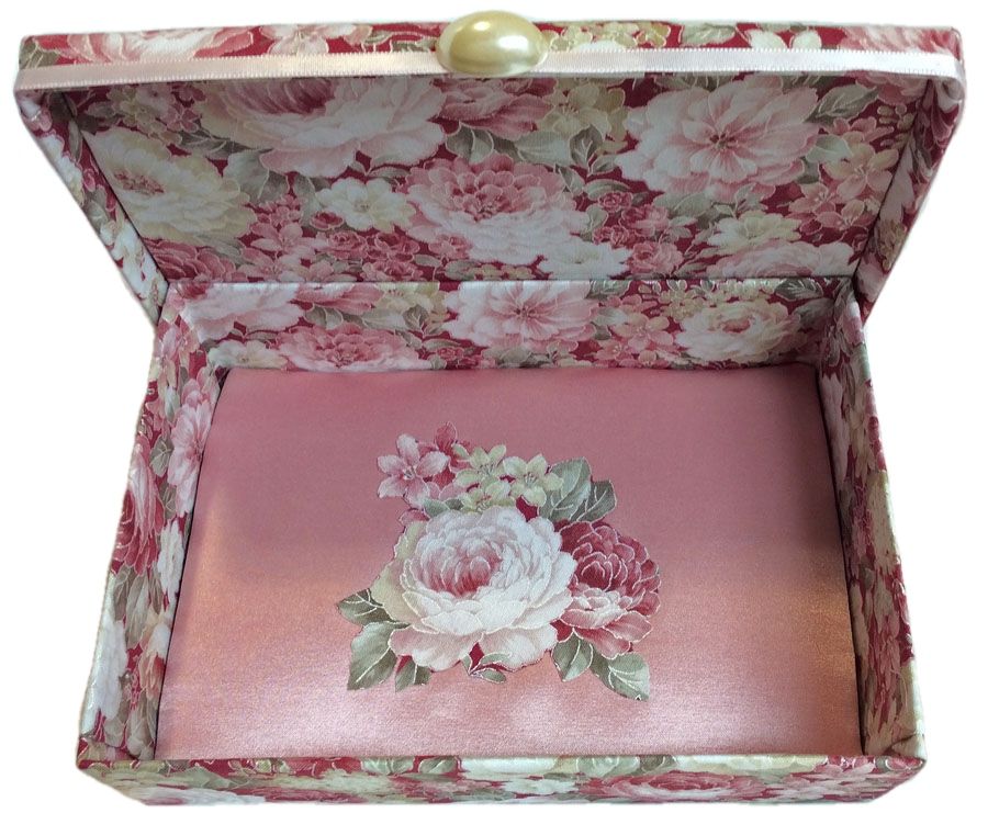 Shimmering Rose Floral Gift Box