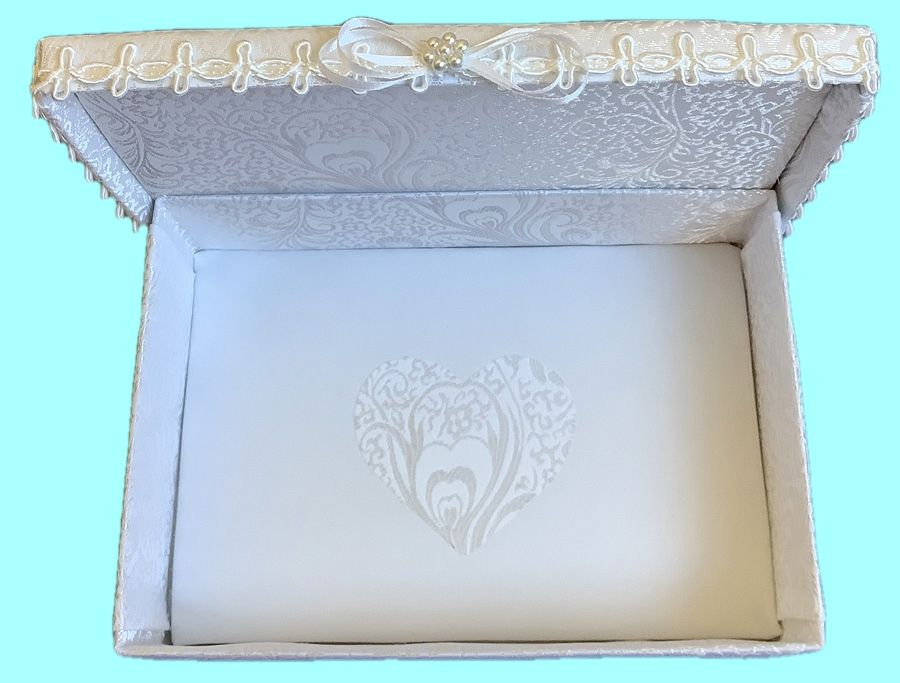 White Bridal Gift Box
