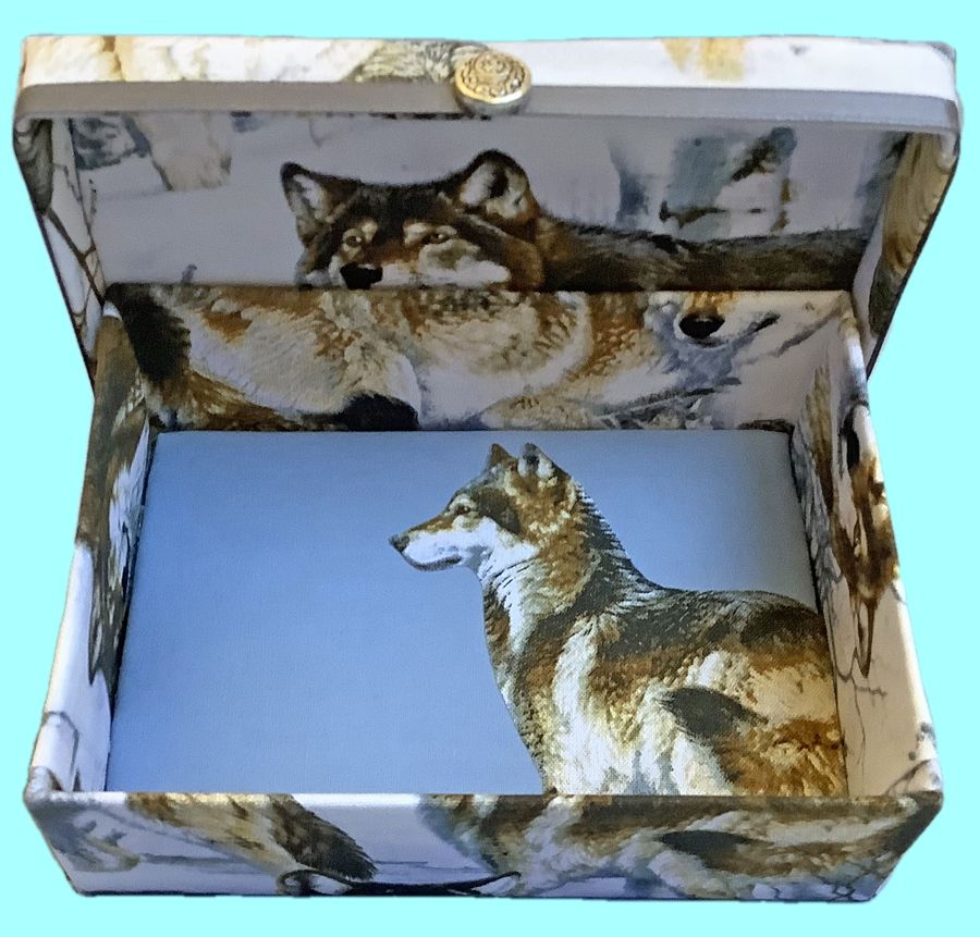 Wolf Pack in Winter Gift Box