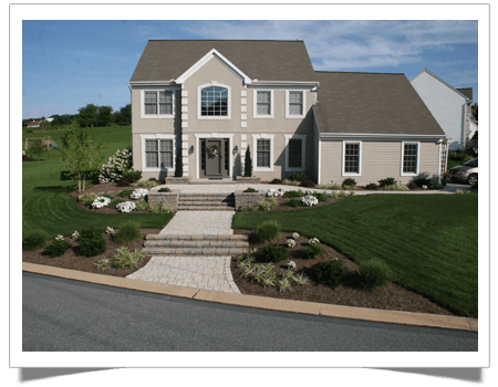 Lawn Service Lancaster County — Brand New House in Marietta, PA